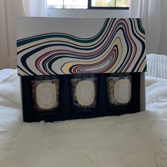 Diptyque 2021 Holiday Set of 3 travel size candle set (not sold anymore) - Picture 2 of 7